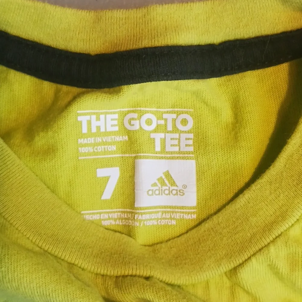 Boys Tank Tops Bundle Size 7 Lot of 2 Nike and Adidas #eshopchicago - Picture 4 of 5